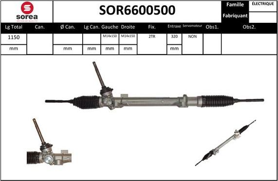 STARTCAR SOR6600500 - Кормилна кутия vvparts.bg