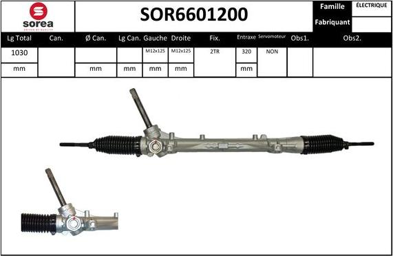 STARTCAR SOR6601200 - Кормилна кутия vvparts.bg