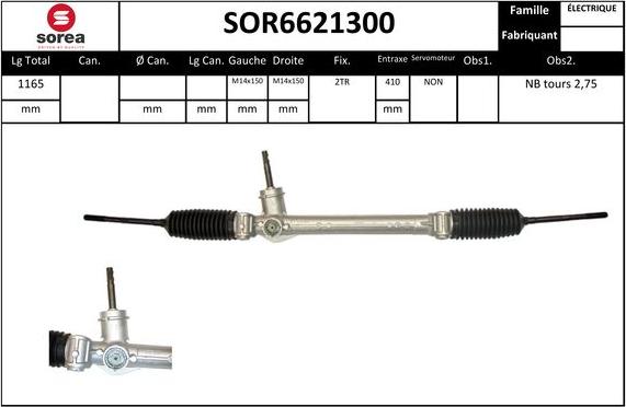 STARTCAR SOR6621300 - Кормилна кутия vvparts.bg