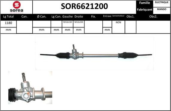 STARTCAR SOR6621200 - Кормилна кутия vvparts.bg