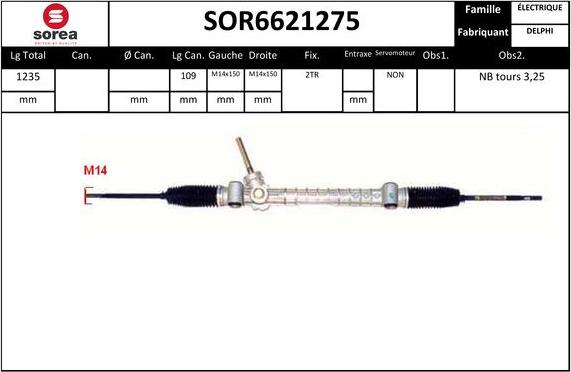 STARTCAR SOR6621275 - Кормилна кутия vvparts.bg