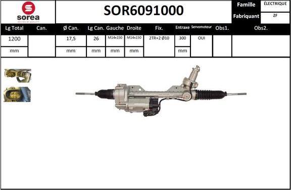 STARTCAR SOR6091000 - Кормилна кутия vvparts.bg