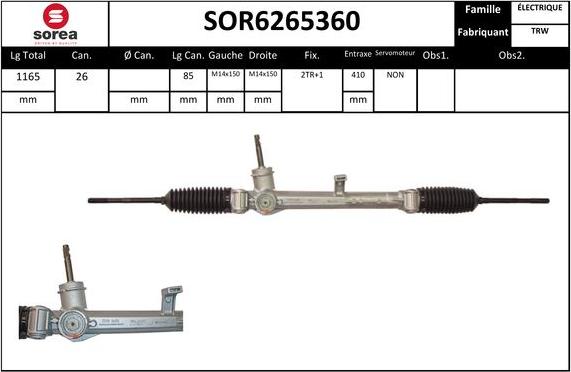 STARTCAR SOR6265360 - Кормилна кутия vvparts.bg