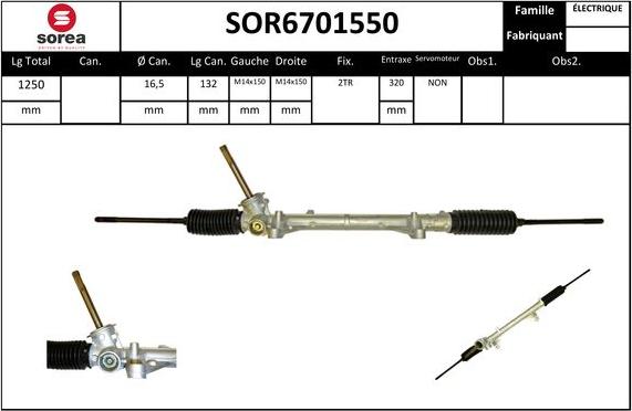 STARTCAR SOR6701550 - Кормилна кутия vvparts.bg