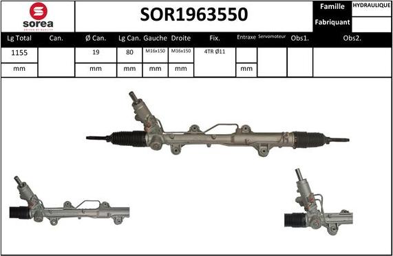 STARTCAR SOR1963550 - Кормилна кутия vvparts.bg