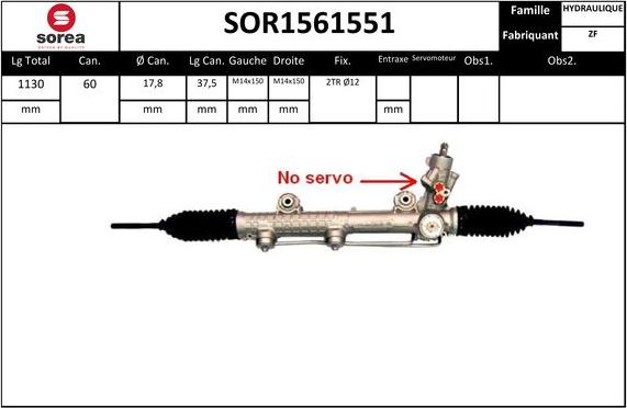 STARTCAR SOR1561551 - Кормилна кутия vvparts.bg