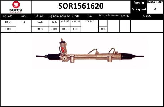 STARTCAR SOR1561620 - Кормилна кутия vvparts.bg