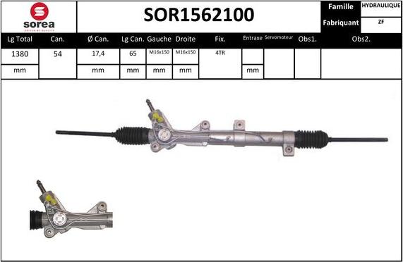 STARTCAR SOR1562100 - Кормилна кутия vvparts.bg