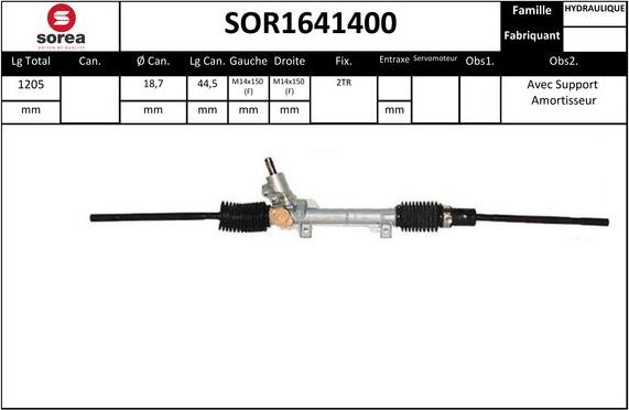 STARTCAR SOR1641400 - Кормилна кутия vvparts.bg