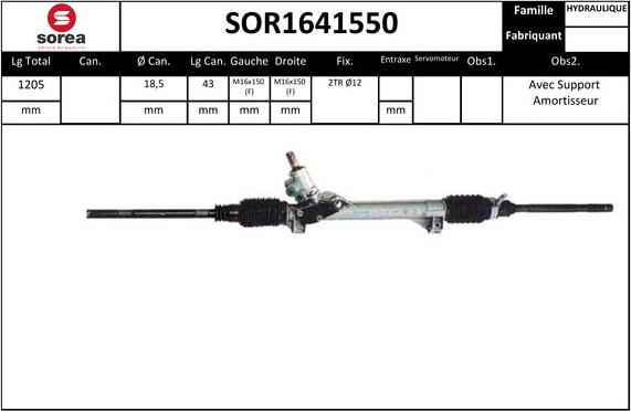 STARTCAR SOR1641550 - Кормилна кутия vvparts.bg