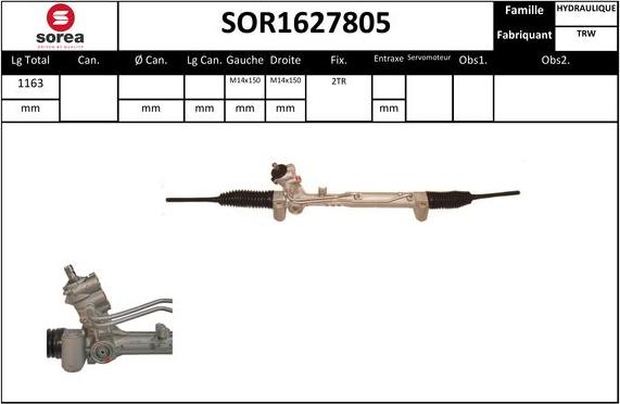 STARTCAR SOR1627805 - Кормилна кутия vvparts.bg