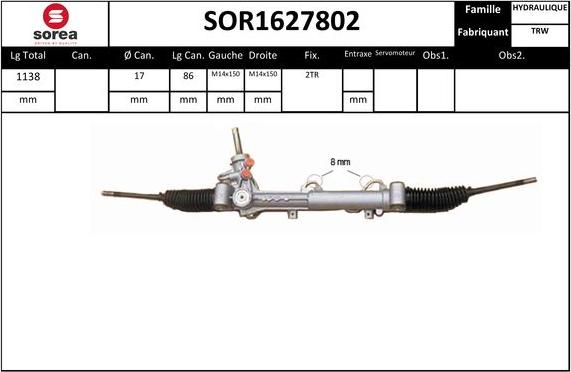 STARTCAR SOR1627802 - Кормилна кутия vvparts.bg