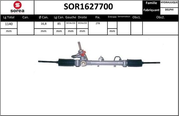 STARTCAR SOR1627700 - Кормилна кутия vvparts.bg