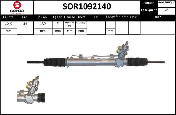 STARTCAR SOR1092140 - Кормилна кутия vvparts.bg