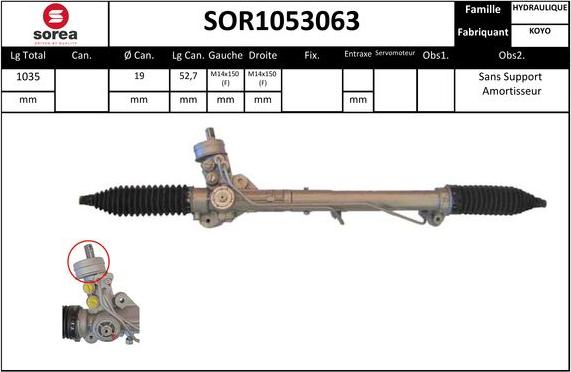 STARTCAR SOR1053063 - Кормилна кутия vvparts.bg