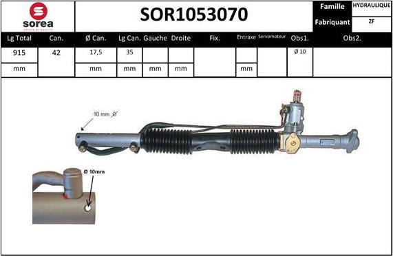 STARTCAR SOR1053070 - Кормилна кутия vvparts.bg