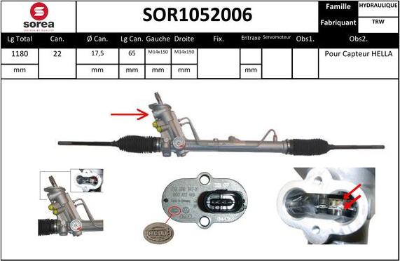 STARTCAR SOR1052006 - Кормилна кутия vvparts.bg