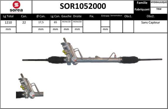 STARTCAR SOR1052000 - Кормилна кутия vvparts.bg