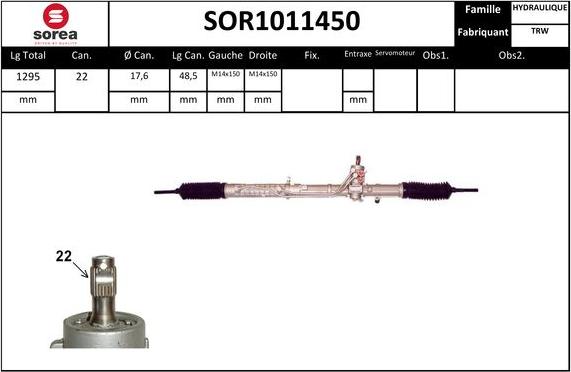 STARTCAR SOR1011450 - Кормилна кутия vvparts.bg