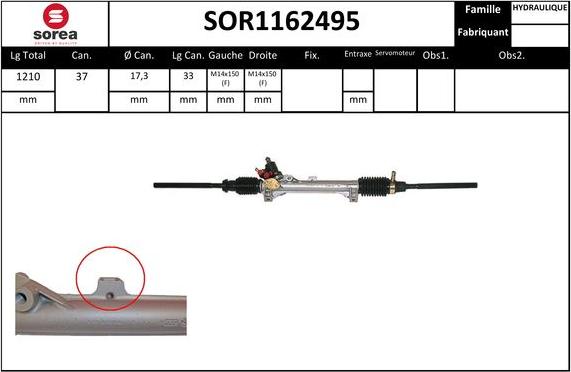 STARTCAR SOR1162495 - Кормилна кутия vvparts.bg