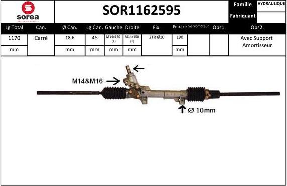 STARTCAR SOR1162595 - Кормилна кутия vvparts.bg