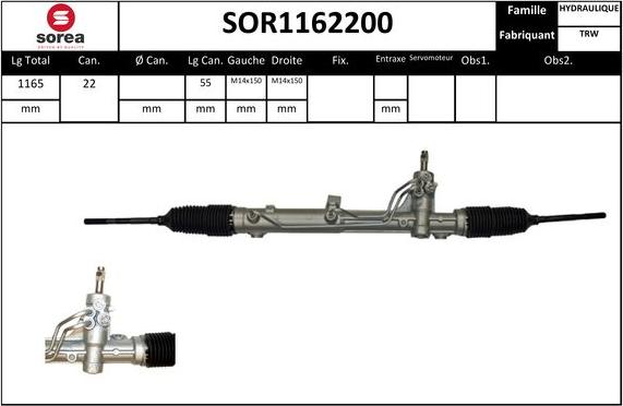 STARTCAR SOR1162200 - Кормилна кутия vvparts.bg