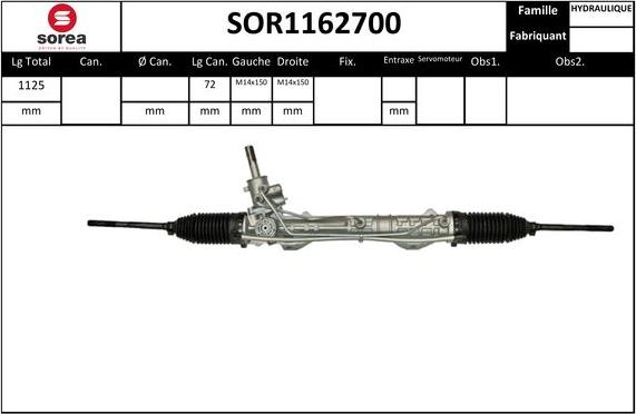 STARTCAR SOR1162700 - Кормилна кутия vvparts.bg