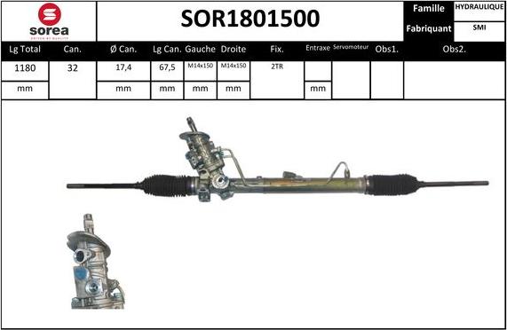 STARTCAR SOR1801500 - Кормилна кутия vvparts.bg