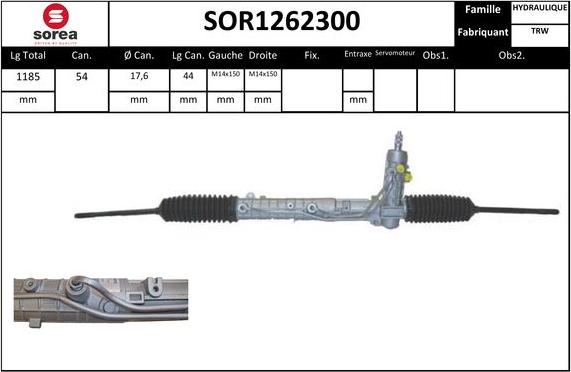 STARTCAR SOR1262300 - Кормилна кутия vvparts.bg