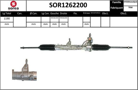 STARTCAR SOR1262200 - Кормилна кутия vvparts.bg