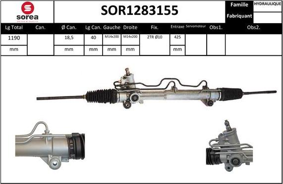 STARTCAR SOR1283155 - Кормилна кутия vvparts.bg