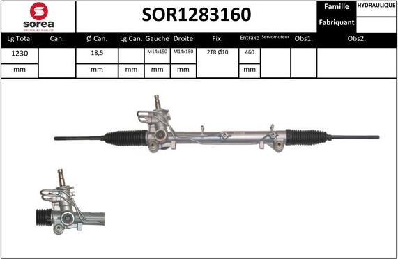 STARTCAR SOR1283160 - Кормилна кутия vvparts.bg