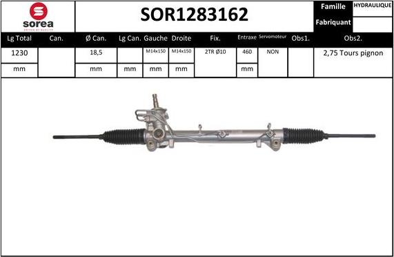 STARTCAR SOR1283162 - Кормилна кутия vvparts.bg