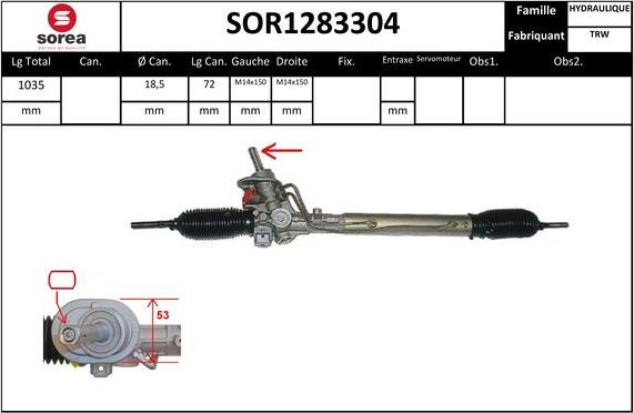 STARTCAR SOR1283304 - Кормилна кутия vvparts.bg