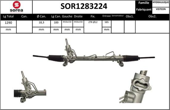 STARTCAR SOR1283224 - Кормилна кутия vvparts.bg