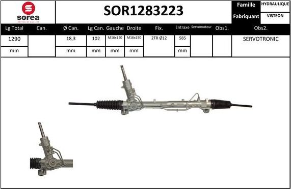 STARTCAR SOR1283223 - Кормилна кутия vvparts.bg