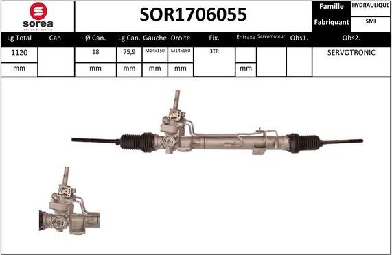 STARTCAR SOR1706055 - Кормилна кутия vvparts.bg