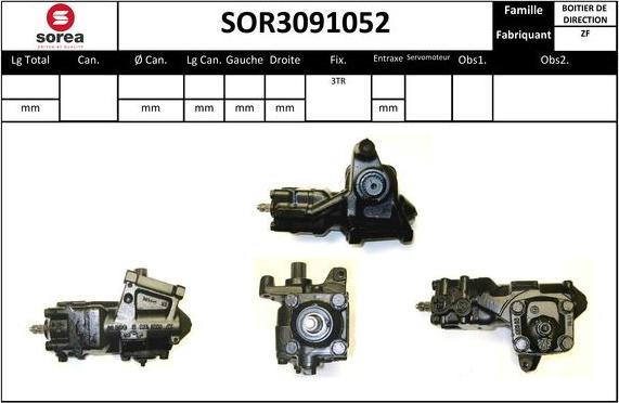 STARTCAR SOR3091052 - Кормилна кутия vvparts.bg