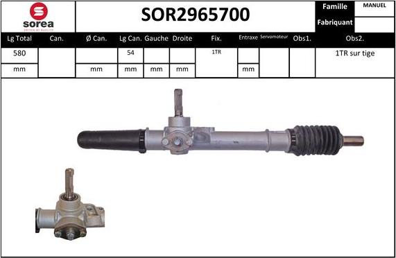 STARTCAR SOR2965700 - Кормилна кутия vvparts.bg