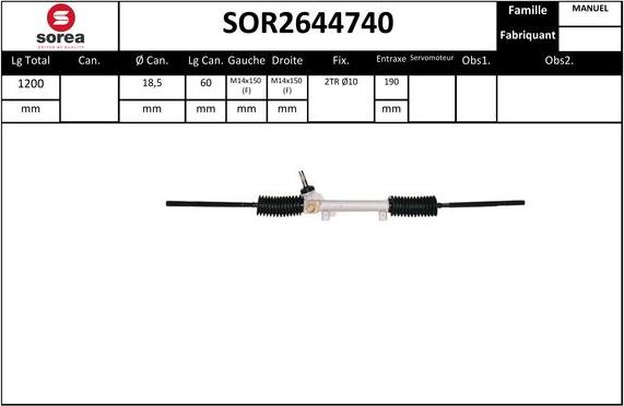 STARTCAR SOR2644740 - Кормилна кутия vvparts.bg