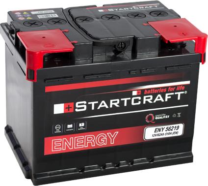 STARTCRAFT ENY 56219 - Стартов акумулатор vvparts.bg