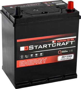 STARTCRAFT ENY 53504 - Стартов акумулатор vvparts.bg