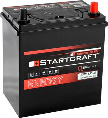 STARTCRAFT ENY 53520 - Стартов акумулатор vvparts.bg