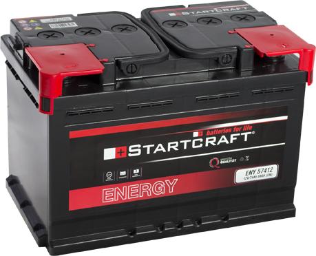 STARTCRAFT ENY 57412 - Стартов акумулатор vvparts.bg