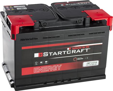 STARTCRAFT ENY 57219 - Стартов акумулатор vvparts.bg