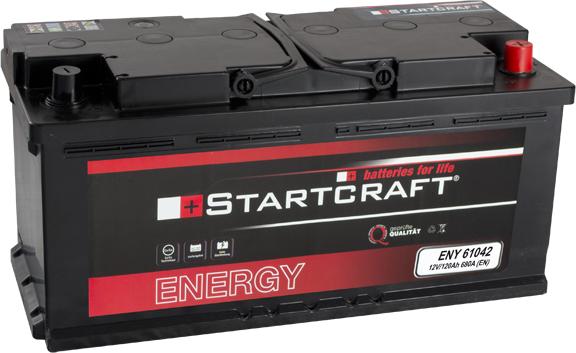 STARTCRAFT ENY 61042 - Стартов акумулатор vvparts.bg