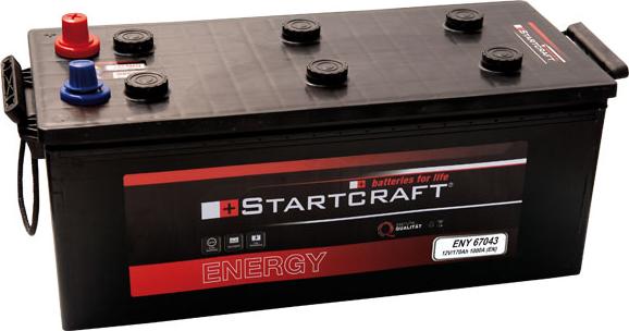 STARTCRAFT ENY 67043 - Стартов акумулатор vvparts.bg