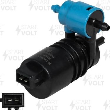 StartVOLT SWP 1701 - Водна помпа за миещо устр., почистване на стъклата vvparts.bg