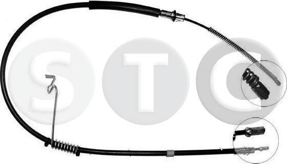 STC T480174 - Жило, ръчна спирачка vvparts.bg