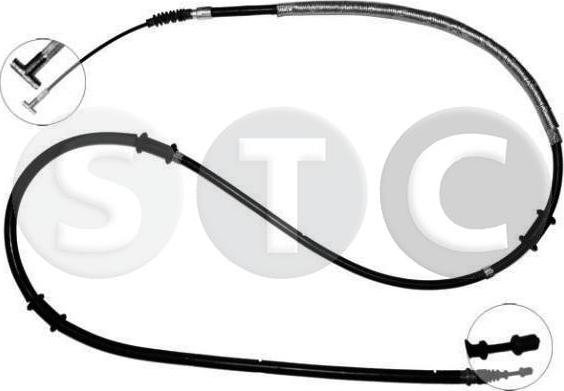 STC T481366 - Жило, ръчна спирачка vvparts.bg